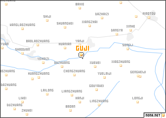 map of Guji