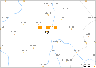 map of Gujjangol