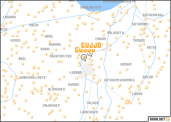map of Gujjo