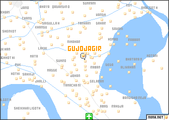 map of Gujo Jāgīr