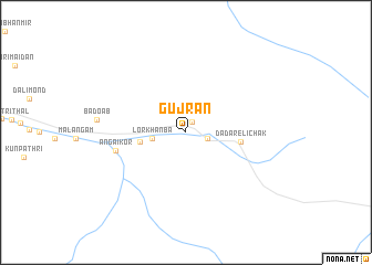 map of Gujran