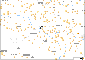 map of Guke