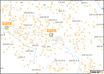 map of Guke