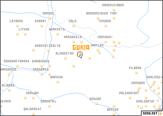 map of Gūkīā