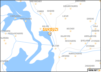 map of Gukouzi