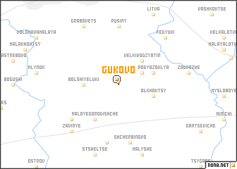 map of Gukovo