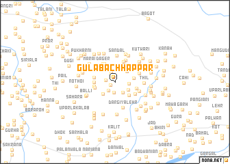 map of Gulāba Chhappar