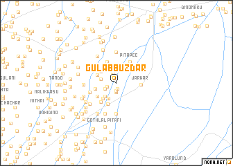 map of Gulāb Buzdār