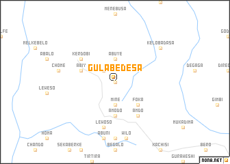 map of Gula Bedēsa