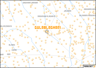 map of Gulāb Laghāri