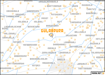 map of Gulābpura