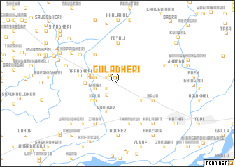 map of Guladheri