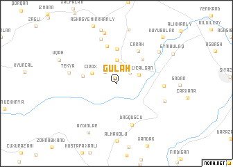 map of Gülǝh