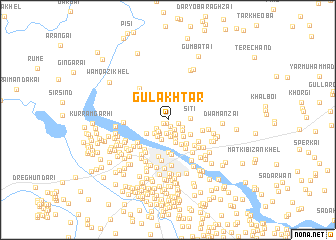 map of Gul Akhtar