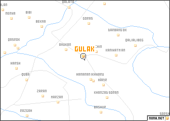 map of Gūlak