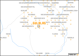 map of Gulalag