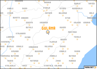 map of Gulama