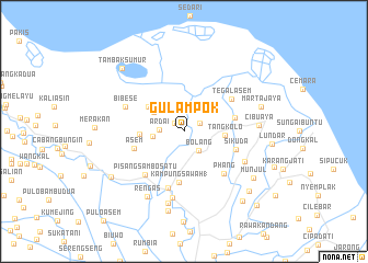 map of Gulampok