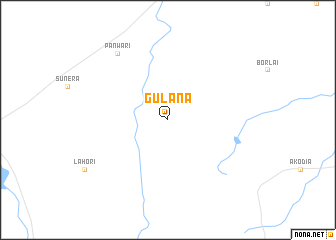 map of Gulāna