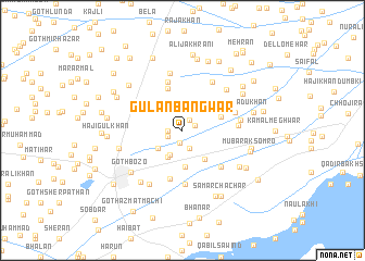 map of Gulan Bangwār