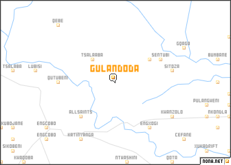 map of Gulandoda