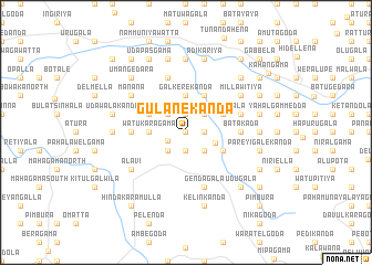 map of Gulanekanda