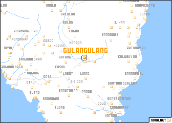 map of Gulangulang