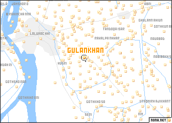 map of Gulan Khān