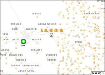 map of Gulan Kirio