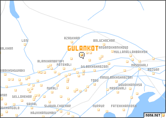 map of Gulan Kot