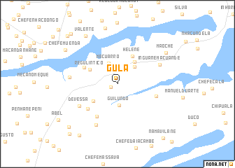 map of Gula