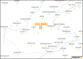 map of Gulbagi