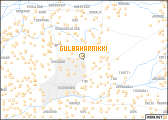 map of Gulbahār Nikki