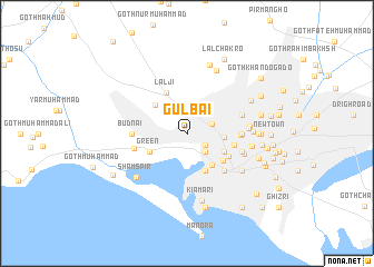 map of Gulbāi