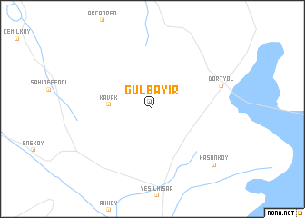 map of Gülbayır