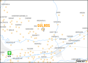 map of Gulbog