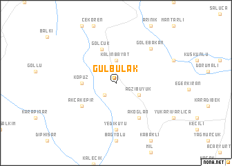 map of Gülbulak