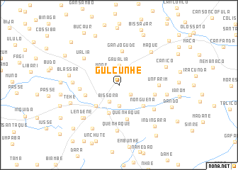map of Gulcunhe