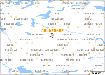 map of Güldenhof