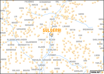 map of Gul Derai