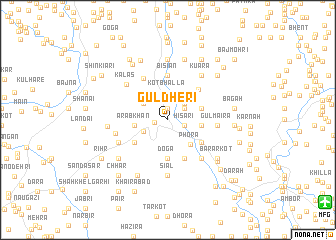 map of Gul Dheri