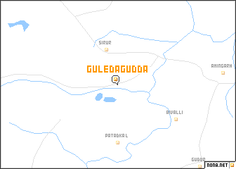 map of Guledagudda