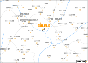 map of Gulela
