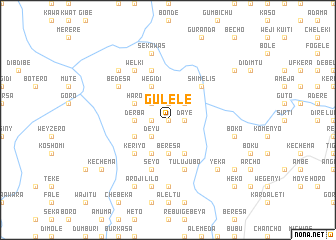 map of Gulelē