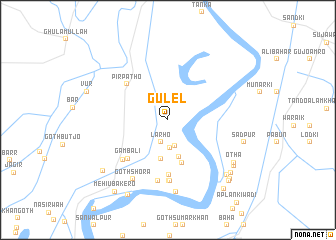 map of Gulel