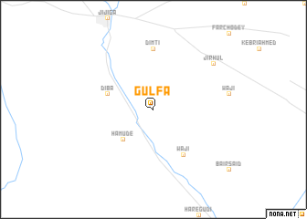 map of Gulfa