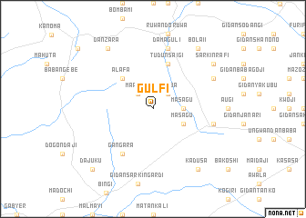 map of Gulfi