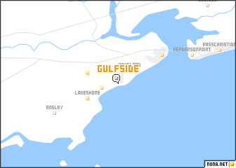 map of Gulfside