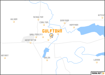 map of Gulftown