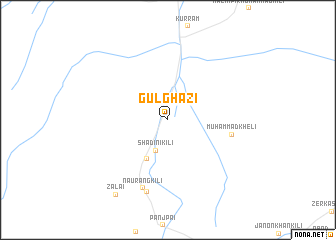 map of Gulghāzi